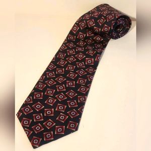 Oscar De La Renta Neck Tie Couture Collection Silk Tie